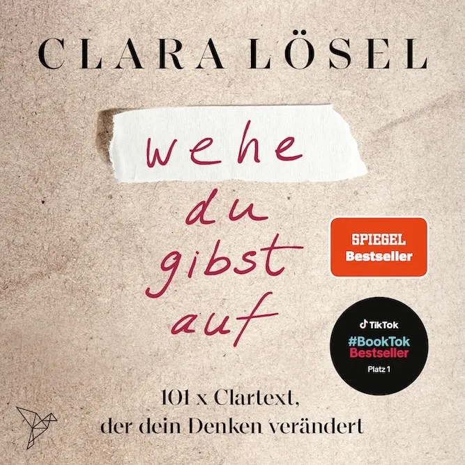 Cover: wehe du gibst auf von Clara Lösel